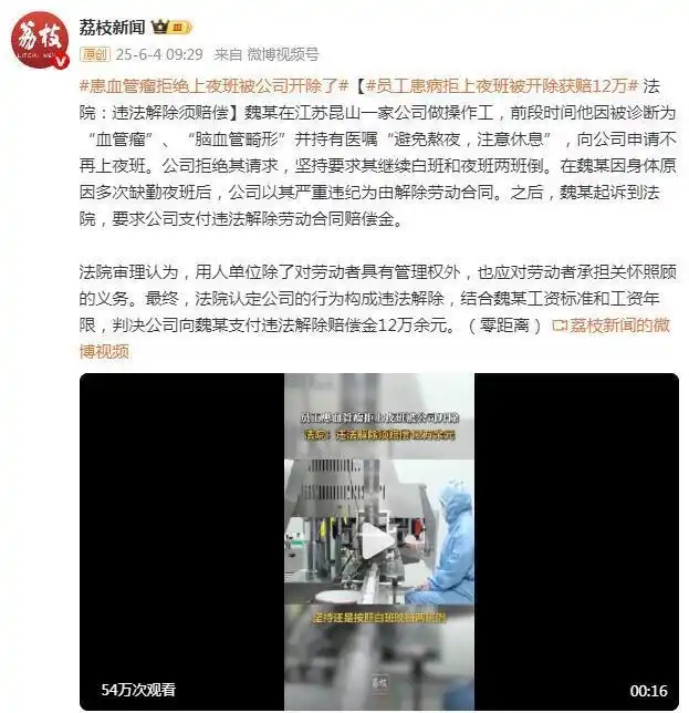 当"夜班开除令"遇上12万赔偿：数字化时代员工健康管理的破局之道